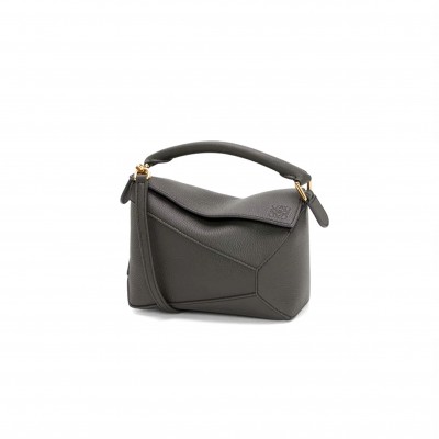 LOEWE MINI PUZZLE EDGE BAG IN SOFT GRAINED CALFSKIN A510P88X16-1220 (18*12.5*8cm)